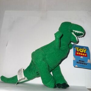 Mini Buddies Green Dinosaur Plush